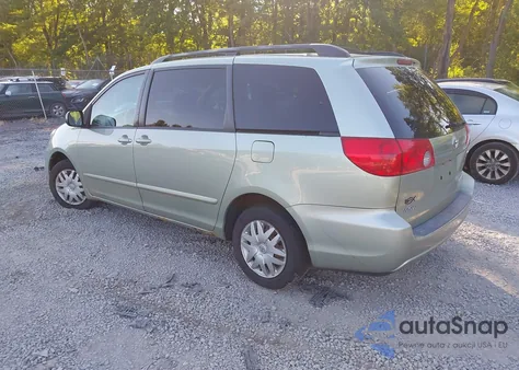 2006 Toyota Sienna Le z USA, uszkodzony, nr VIN 5TDZA23C46S494777